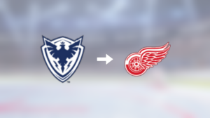 Forwarden Julien Anctil är nu klar för spel i Detroit Red Wings