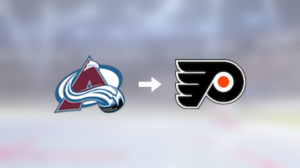 Förre Colorado Avalanche-spelaren klar för spel i Philadelphia Flyers