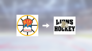 Forwarden Ville Eriksson är nu klar för spel i Lions HC