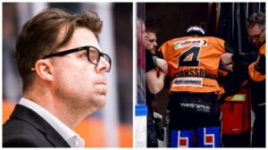 Irriterat i KHK efter ny tackling: ”Trots allt vår spelare som ligger med befarad hjärnskakning”