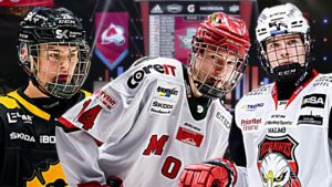 23 svenskar valdes i NHL-draften 2021