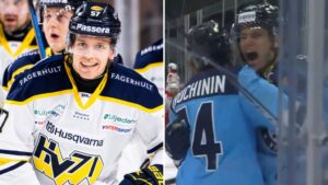 Anton Wedin sätter sitt första KHL-mål