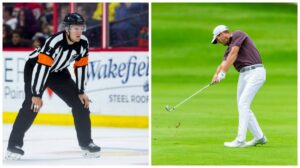 NHL-domarens stora succé på golfbanan: ”Tror jag kan klara cutten”