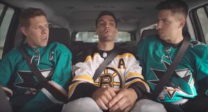 NHL-stjärnorna gnatar på varandra i ny reklamfilm