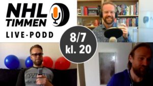 Livepodcast i kväll – var med och ta avsked av NHL-timmen