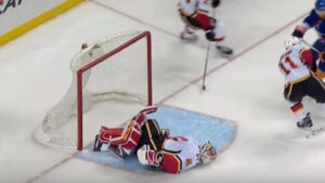 VIDEO: Bilderna som Calgary inte ville se – stjärnan skadad