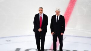 IIHF-presidenten presenterar planerna för JVM