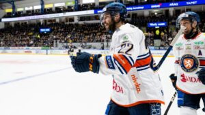 Glenn Gustafsson och Tobias Rieder avgjorde borta mot HV 71