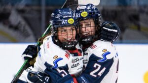 Sydney Brodt gjorde två mål när Linköping vann mot Göteborg HC