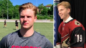 TV: Victor Söderström hoppas på NHL-debut i sommar