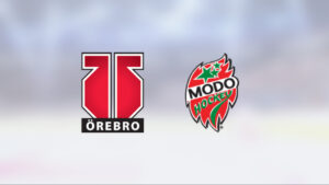 Modo J20 avgjorde tät match mot Örebro Hockey J20 i tredje perioden