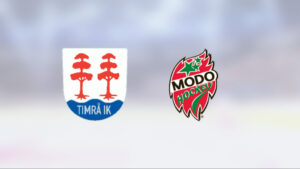 Modo Hockey J18 vann mot Timrå efter Theodor Bodéns två mål