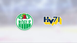 Seger för HV 71 med 3-1 mot Rögle