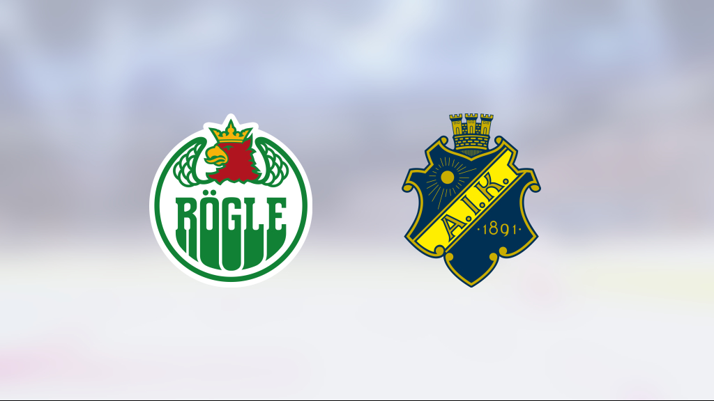 Drömstart när Rögle vann mot AIK