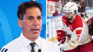 Chris Chelios son OS-debuterar imorgon – för Kina: “Kan två eller tre ord”