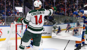 Stekhet Joel Eriksson Ek sköt ny seger till Minnesota