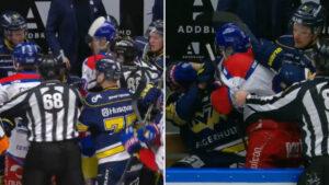 Här blir det bråk i HV71:s bås: “Vad är det som händer?!”