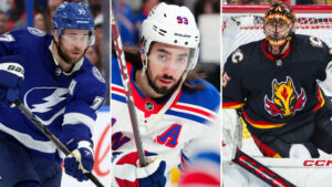 Jacob Markström, Victor Hedman och Mika Zibanejad nådde milstolpar i natt