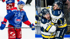 Oskar Stål Lyrenäs hjälte för HV71 – avgör kvalrysare i Oskarshamn