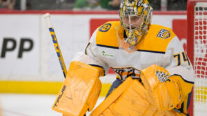 Juuse Saros kan trejdas från Nashville Predators