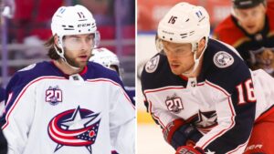 Lagkamraten testades positiv – nu plockar Blue Jackets upp svensken