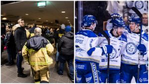 Arenan i Leksand utrymdes – brandlarmet drog igång