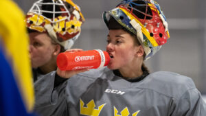 Lovisa Berndtsson räddade 80 (!) skott mot Färjestad