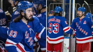 Mika Zibanejad med två poäng när New York Rangers slog Florida Panthers