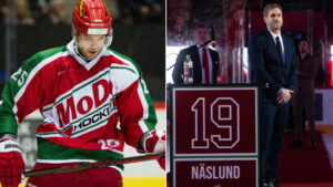 Markus Näslund hyllades – sen förlorade MoDo