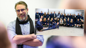 JVM-laget fick besök av Peter Forsberg: “En fantastisk inspiration”