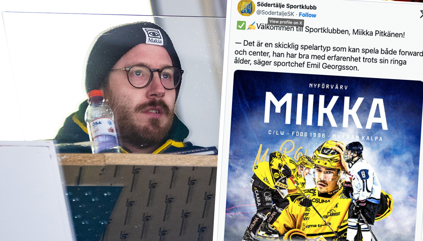 Södertälje plockar in Miikka Pitkänen