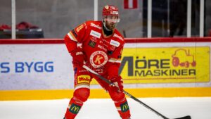 Tim Theocharidis prisas som årets back i HockeyAllsvenskan