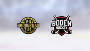 Jeremias Lindewall i form när Brödernas/Väsby vann mot Bodens HF