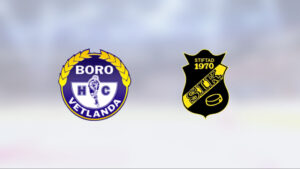 Fortsatt tungt för Sölvesborg efter 2-5 mot Boro/Vetlanda