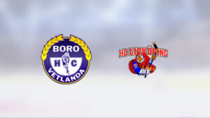 HC Lidköping kunde inte stoppa formstarka Boro/Vetlanda