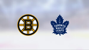 Toronto vann och kvitterade mot Boston