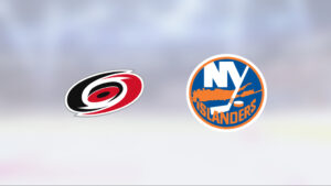 Carolina tog ny seger mot NY Islanders – leder med 2-0