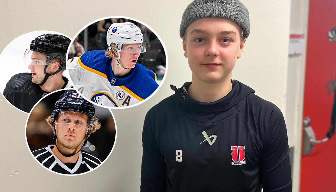 Örebros Axel Elofsson historisk – förbi Rasmus Dahlin: “Coolt”