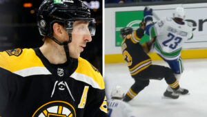 Brad Marchand stängs av tre matcher för slewfoot