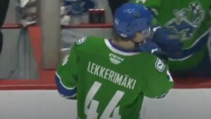 TV: Jonathan Lekkerimäkis första AHL-mål