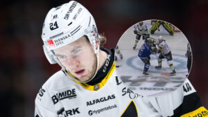 Kyle Topping får matchstraff – för en crosscheckning på tekning