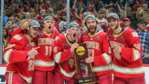 Lucas Ölvestad är NCAA-mästare – vann finalen mot Boston College