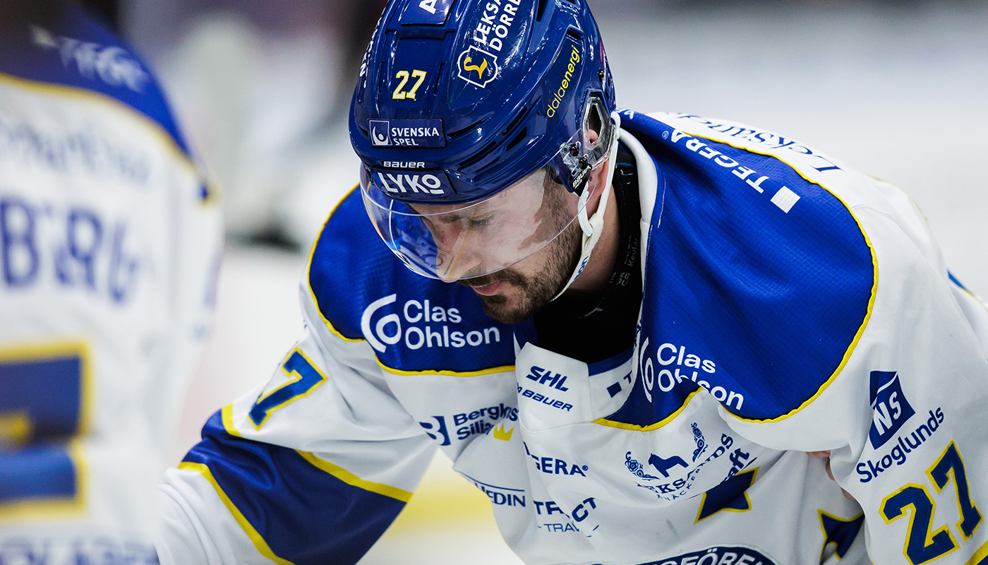 Leksands smäll: Marek Hrivík bröt tidigt i återkomsten