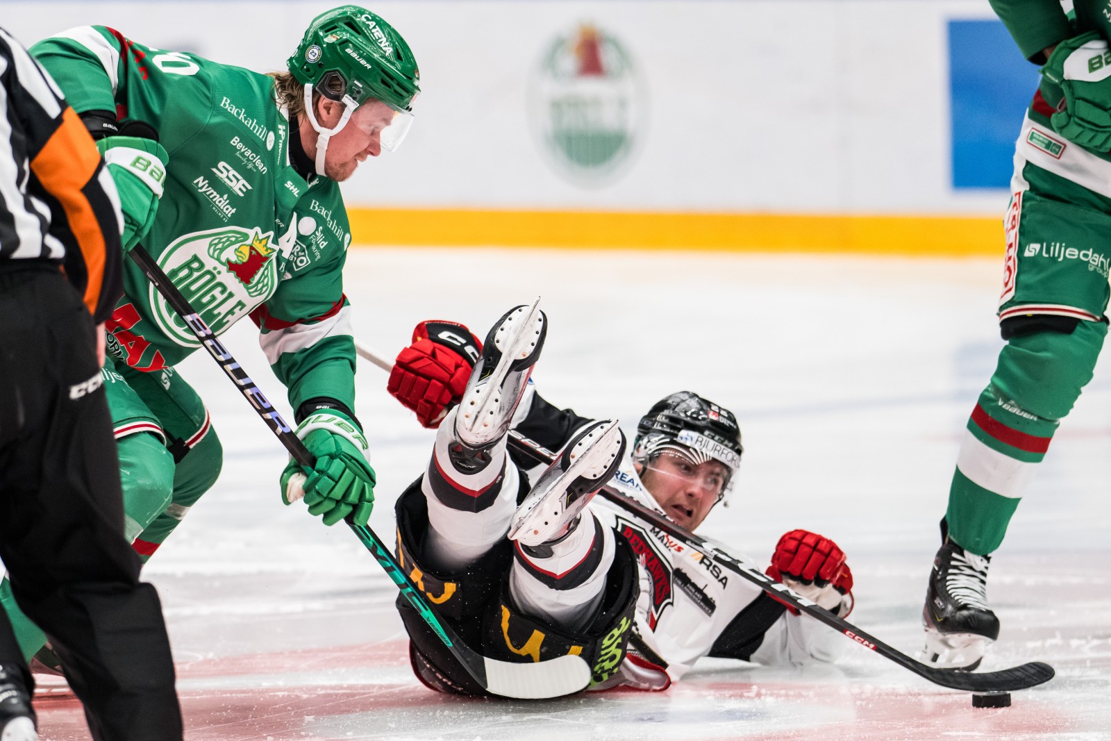 SHL-trippel 24 februari: Rögle triumferar i Skånederbyt