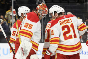 Calgary avgjorde i förlängningen mot San Jose