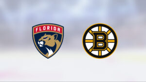 Likaläge i matchserien efter Floridas seger mot Boston