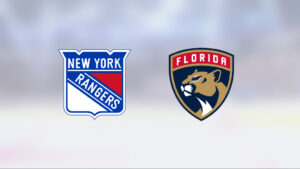 Bra start för Florida efter seger mot NY Rangers i första matchen