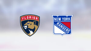 Florida vann efter drama – kvitterade matchserien mot NY Rangers