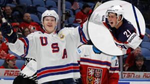 Dylan Larkin och Brady Tkachuk klara för hockey-VM