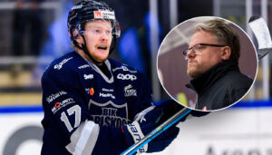 Uppgifter: David Lindquist på väg in i Anders Olssons HC Thurgau